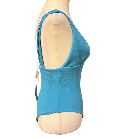 NWT L*Space women's Katniss one piece swimsuit size small in blue - Picture 8 of 11